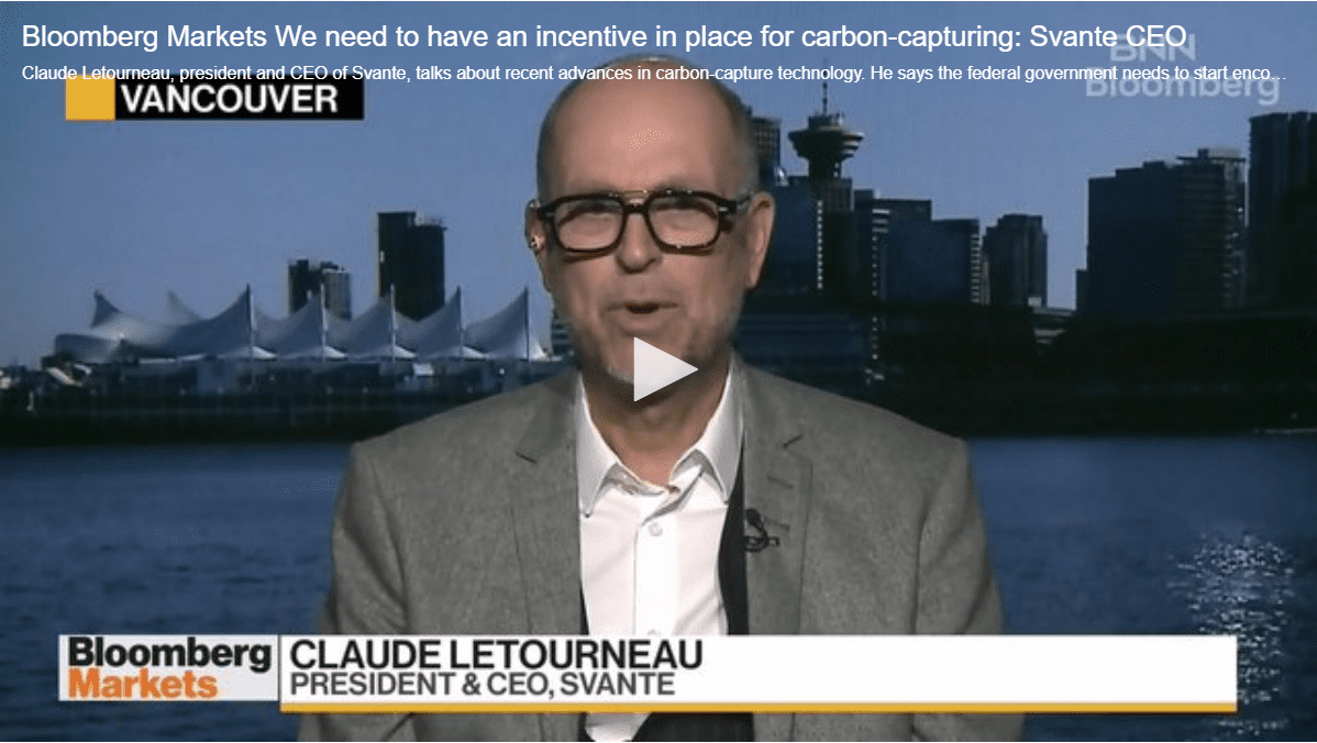 BNN Bloomberg Svante Interview with Claude Letourneau, President & CEO